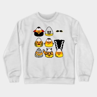 Classic Hollywood Monsters Candy Corn Crewneck Sweatshirt